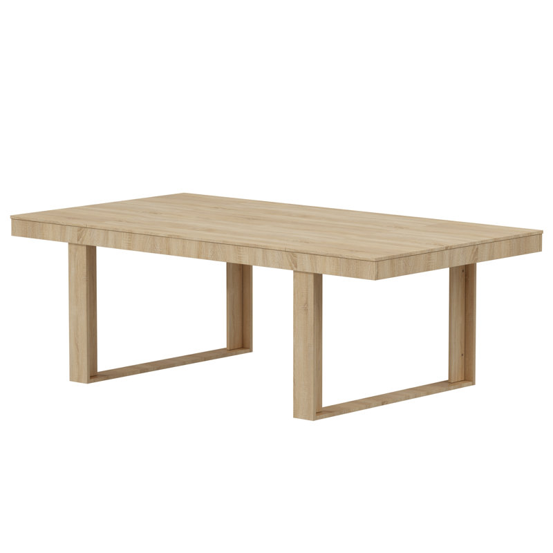 Dining Table, Brown, 29.4" H x 86.8" L x 47.2" W