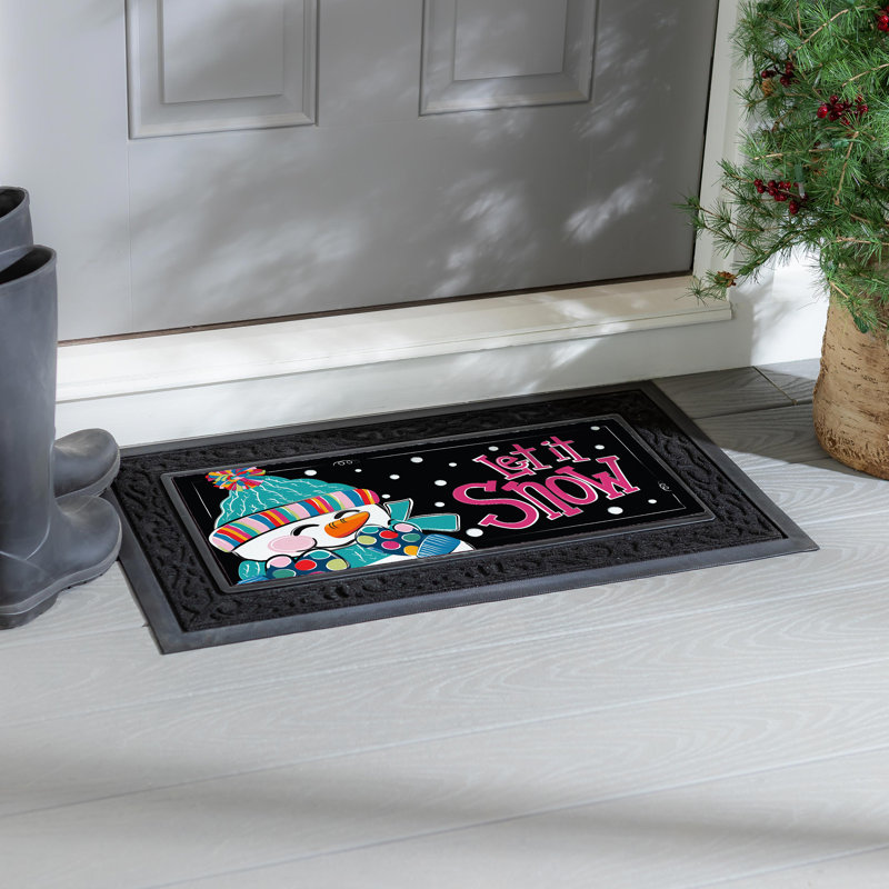 Tapis Let It Snow-Man Sassafras
