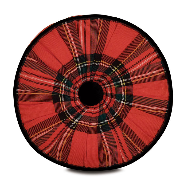 Holiday Traditional Circular Pillow Cover & Insert