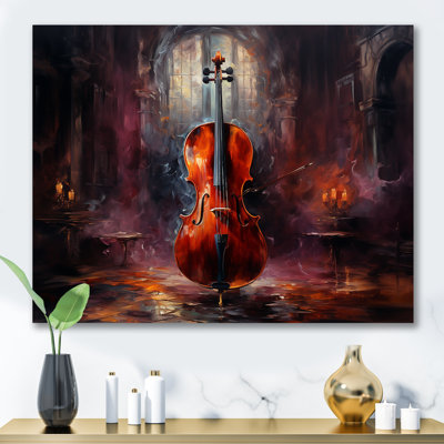 Violoncelle Charisma bourgogne foncé IV