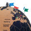 Cork Tabletop Globe