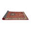 Tapis traditionnel rouge / beige Cahyadi-341321629