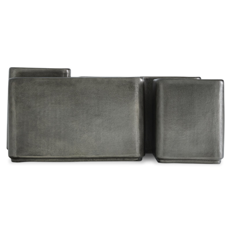 Bernhardt Juri Square Accent Table, 14.75" H x 11.81" W x 11.81" D