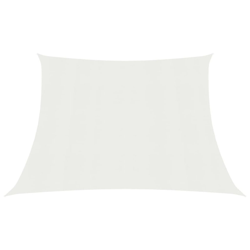 Auster 2m x 4m Trapezium Shade Sail, White