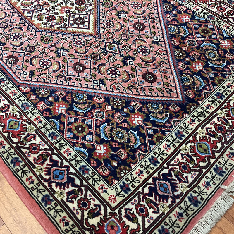 Tapis en laine bidar fait à la main
