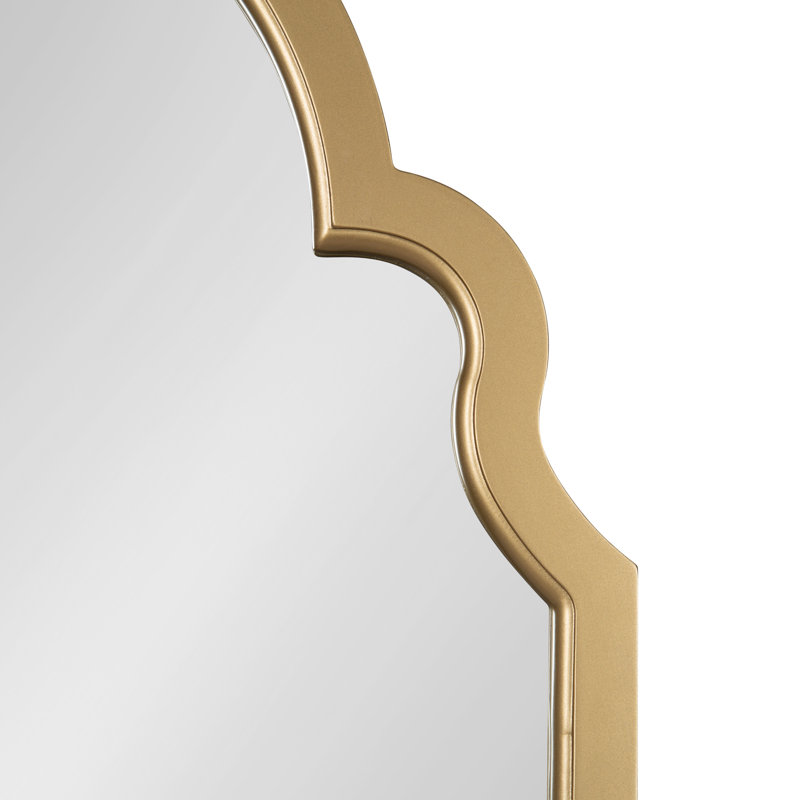 Westin Wood Mirror, 33.5" x 21.5", Gold