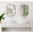 Aransa Scalloped Rectangle Wall Mirror-564624765-564624766