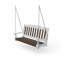 Balançoire porche de jardin poly-8681317