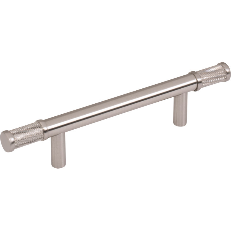 Burnham Bar Pull, Brushed Satin Nickel, 3 3/4" Center To Center