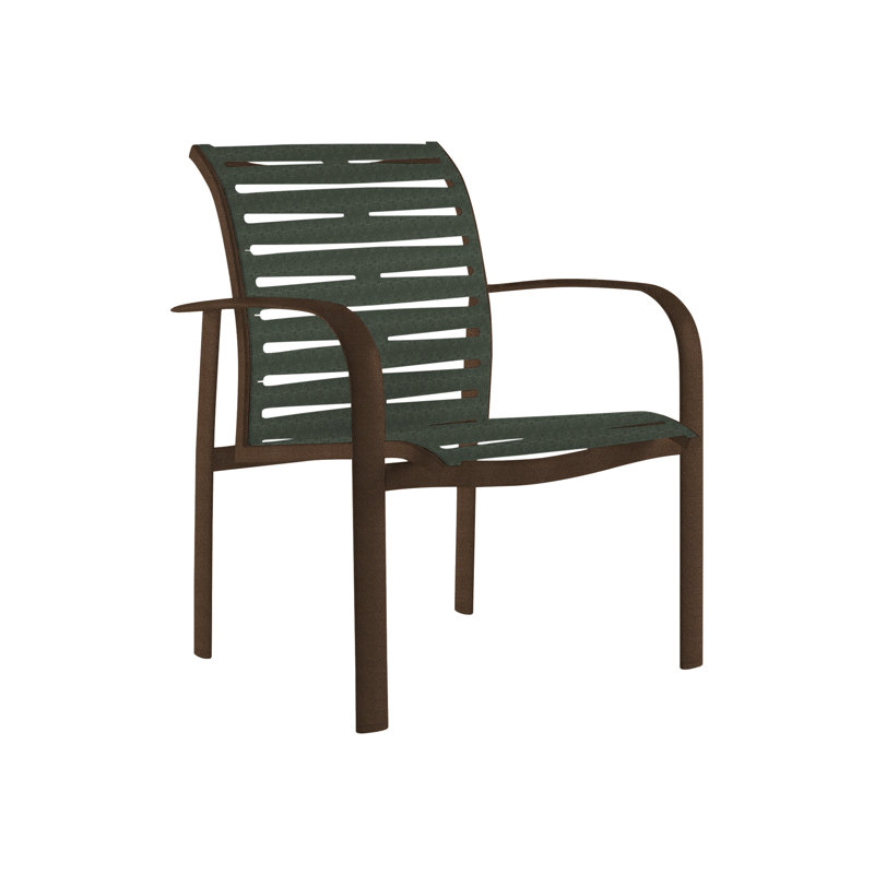 Laguna Beach Outdoor Dining Armchair, Sonora, Greco