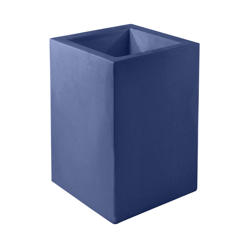 Nano Resin Pot Planter, 11" H x 5.5" W x 5.5" D, Bronze