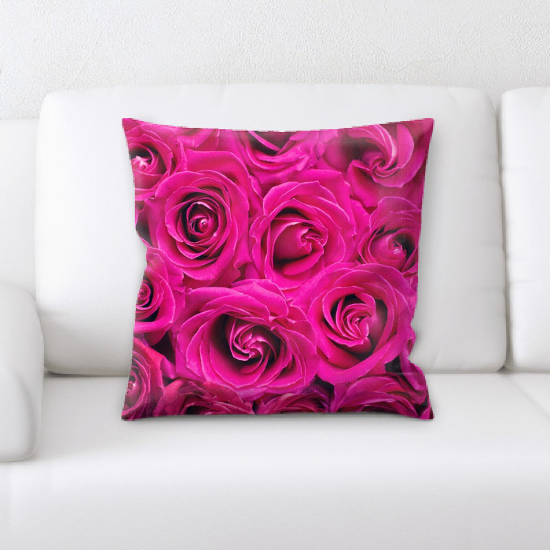 Coussin roses