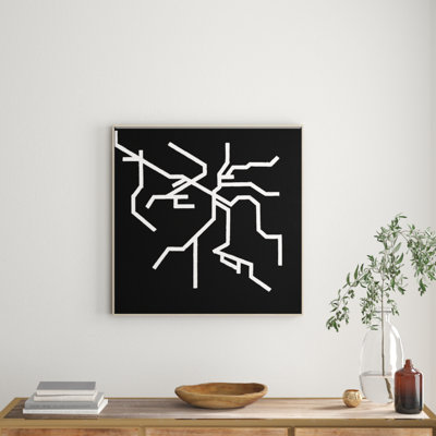 Geometric 3 by Chalie MacRae - Print on Canvas
