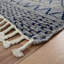 Tapis unique en laine noué à la main gris nouvel âge 7 pi 10 po x 10 pi 4 po Orrtanna