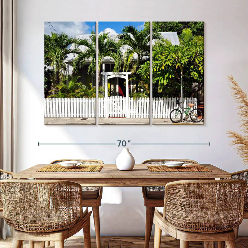 Lilie Key West Cottage, H 42 po x l 65 po