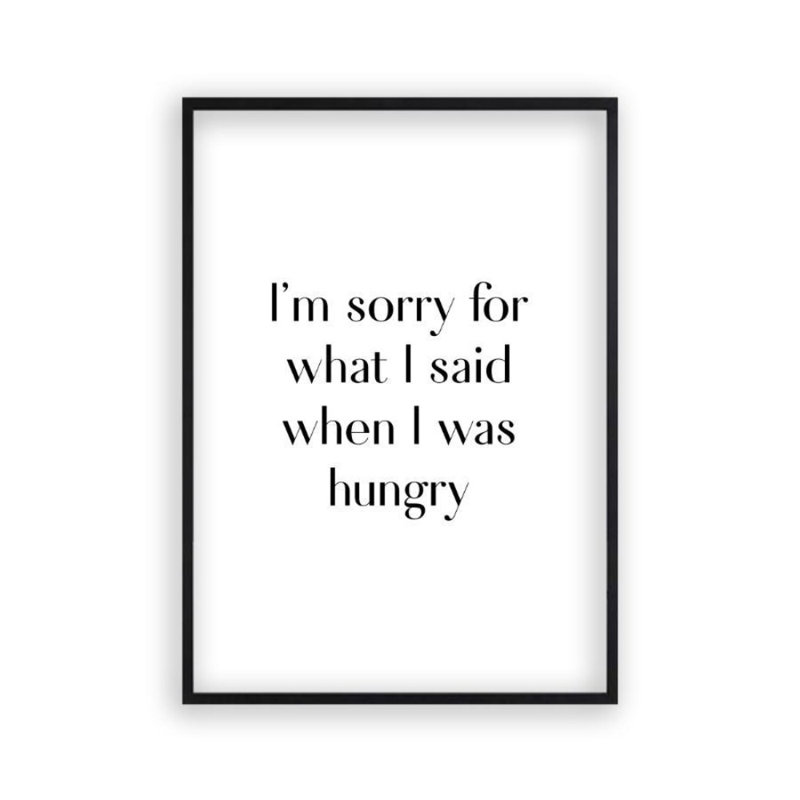 Print, Matt Black Frame, 41 cm H x 31 cm W