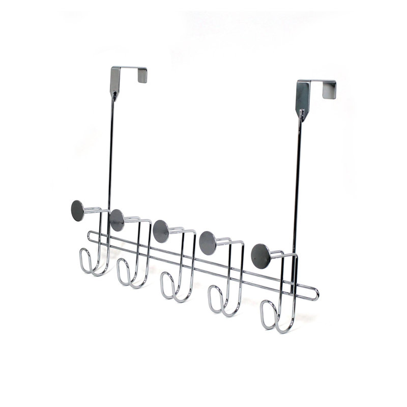 Moretti Storage Hooks Over-the-Door Towel Hook, Polished Chrome
