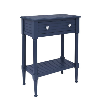 Barras Solid Wood Top End Table with Storage