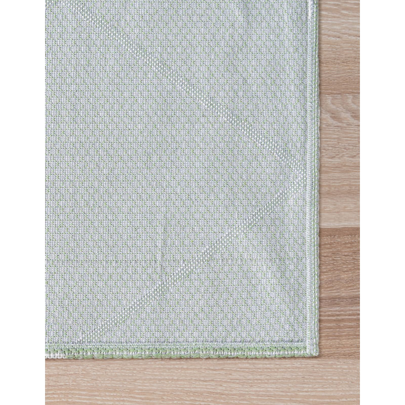 California Cotton Abstract Indoor Rug, Runner 2'2" x 6'