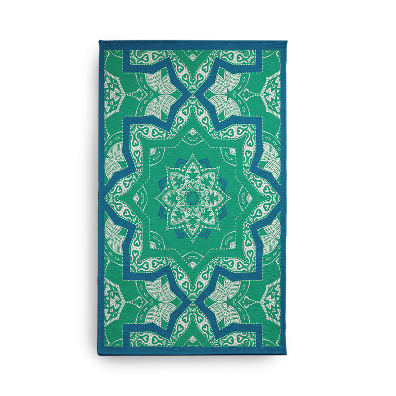 Chenille Geometric Rug