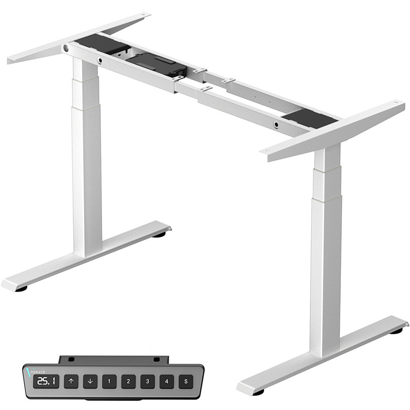 Cadre de bureau debout Vvenace Premium blanc, Blanc