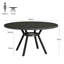 Round Metal Base Dining Table