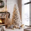 Arbre de Noël cyprès enneigé 6 pi.-127376131