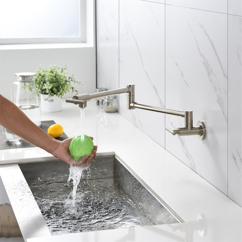 Robinet de salle de bain à un trou, Chrome