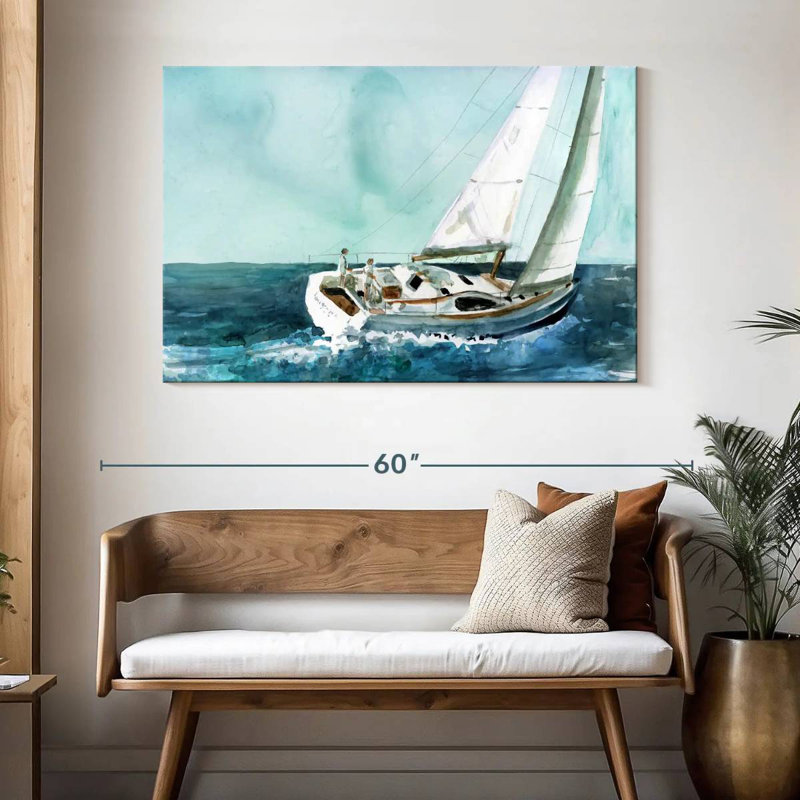 Senne Delray Sail, 32" H x 48" W