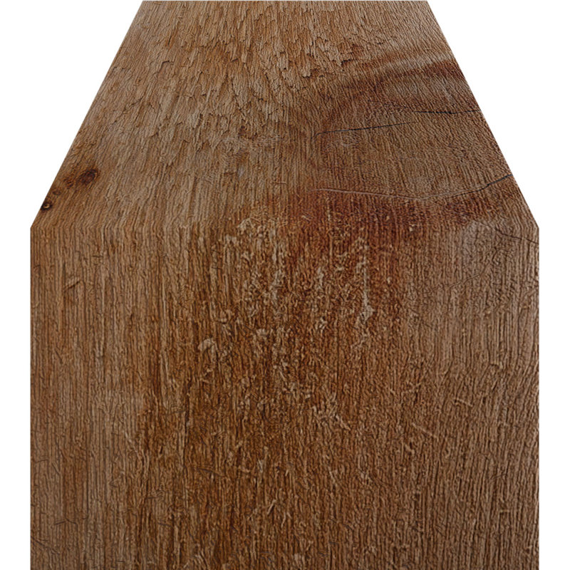 Attelle impériale du genou, Cèdre rouge, Brute, H 6 po x l 4 po x P 6 po