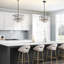 Lustre moderne en cristal à 4 niveaux-957606497-957606508