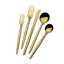 Ensemble de couverts 20 pièces, service pour 4, en acier inoxydable 18/0 Towle Living Shea Gold-124930910