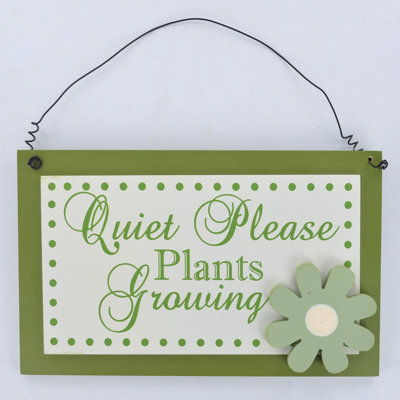Bellingham Wood Plants & Flowers Garden Plaque