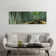 Stepped Walkway Passing Through A Bamboo Forest, Arashiyama, Kyoto Prefecture - Wrapped Canvas Panoramic Print