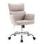 Chaise de travail pivotante en similicuir Caylin-1664664496