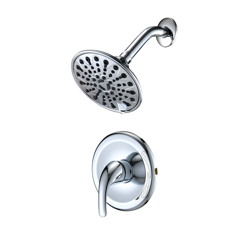 All-In-One Kit with Rough in-Valve, Chrome
