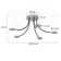 Asrf 5-Light 91.5cm LED Ceiling Spotlight