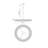 Maris Steel Dimmable LED Round / Oval Chandelier-562820340