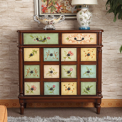 Armoire de rangement pour chaussures American Vintage