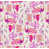 Fuchsia / blanc sélectionné