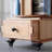 Burlywood Modern Solid wood Rotating Bookshelf
