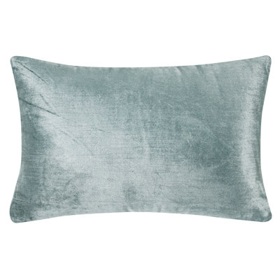 Velvet Lumbar Throw Pillow