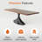 Lithe Metal Dining Table Base-1061318488