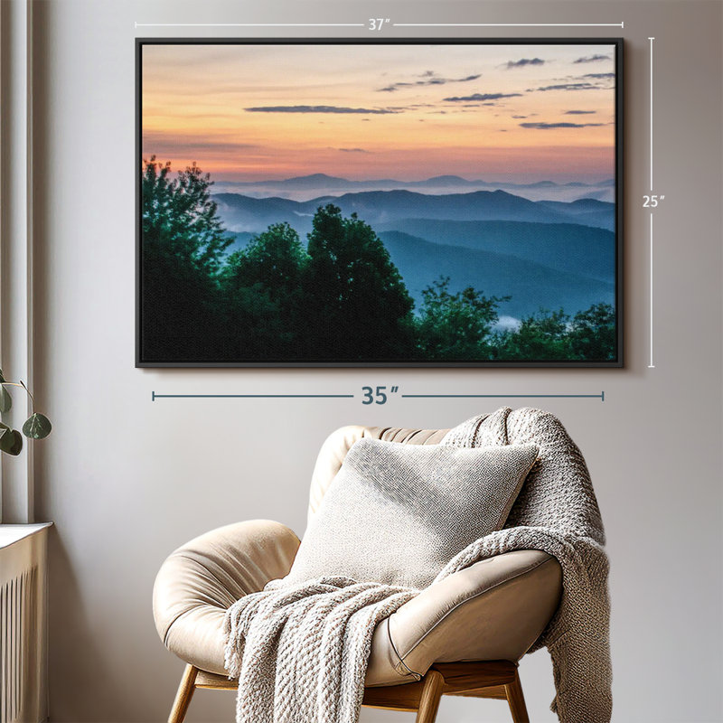 " Blue Ridge Canvas Print ", 25" H x 37" W