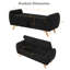 Banc en velours côtelé de conception moderne avec banc de rangement, banc en bois pour chambre à coucher, couloir-1984297580