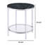 Table de bout avec rangement Morganica