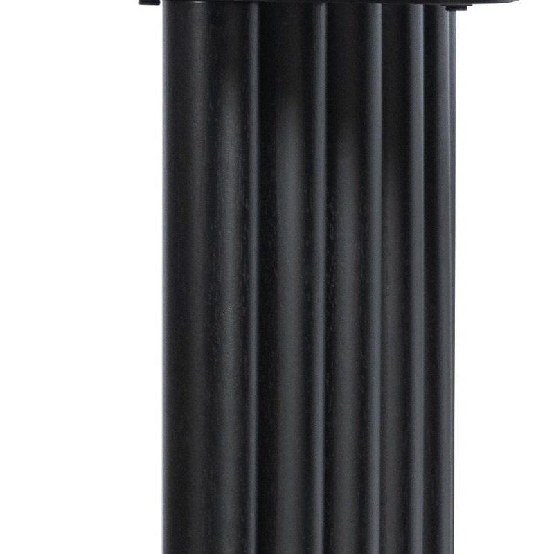Table de salle à manger 79 po, 30"H x 79"L x 33.5"W, Black