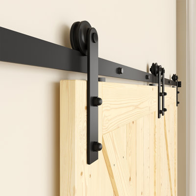 Double Door Barn Door Hardware Kit