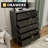 Wooden 5-Drawer Storage Cabinet Table