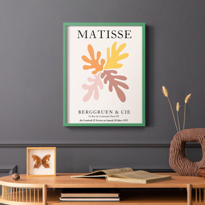Matisse D, reproduction encadrée - bois massif